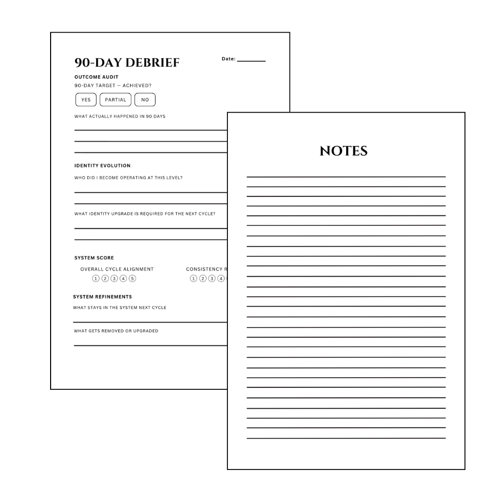 Daily Operating Planner™ | Intentional Productivity System