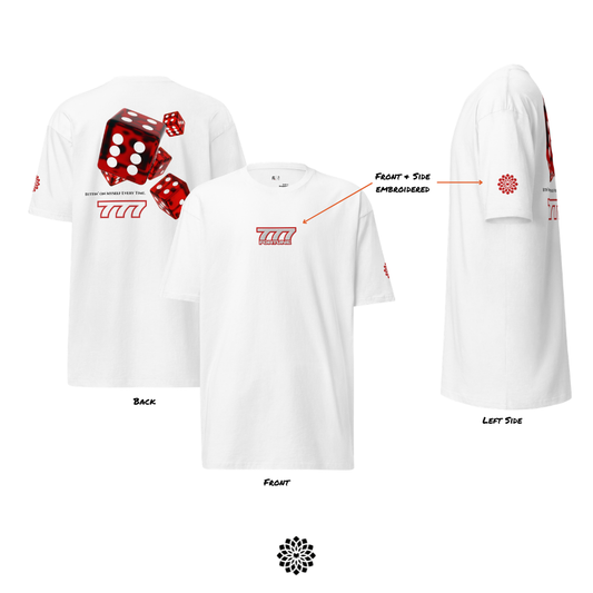 Fortune777 - (Embroidered) Premium Heavyweight Tee