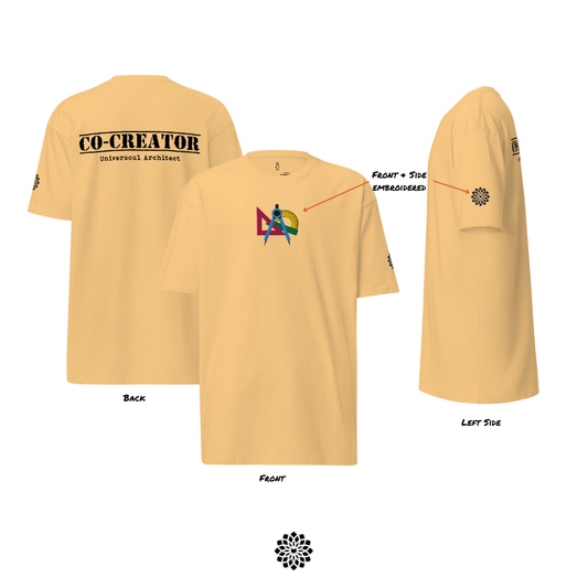The Architect - (Embroidered) Premium Heavyweight Tee