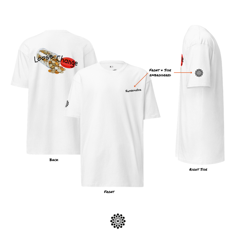 Loose Change - (Embroidered) Premium Heavyweight Tee