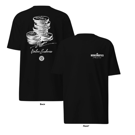 Numismatics — The Hobby of Kings - Men’s Premium Heavyweight T-Shirt