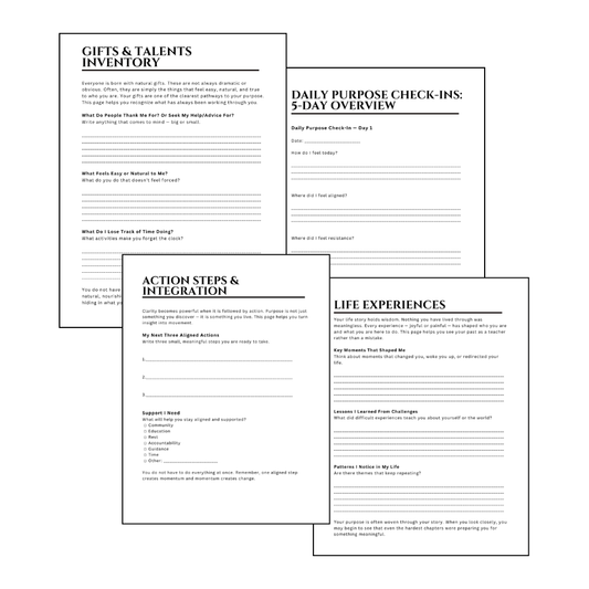 Identity Decoder™ | Self Discovery Workbook