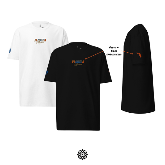 Gators Alum - (Embroidered) Premium Heavyweight Tee