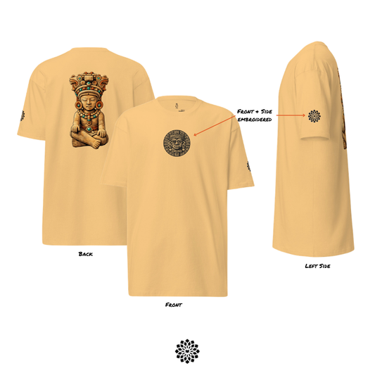 Ancestral Stillness - (Embroidered) Premium Heavyweight Tee