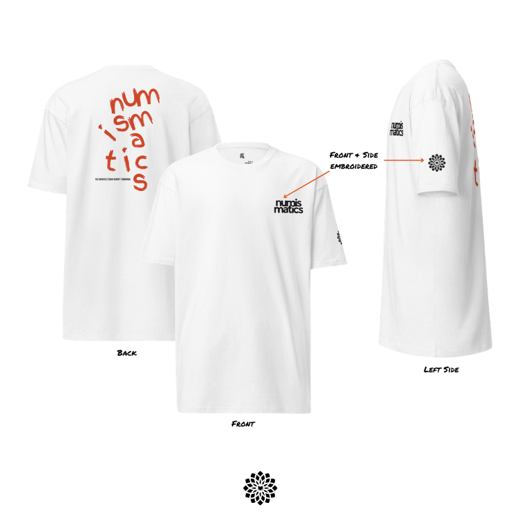 Numismatics — Modern Mark - (Embroidered) Premium Heavyweight T-Shirt